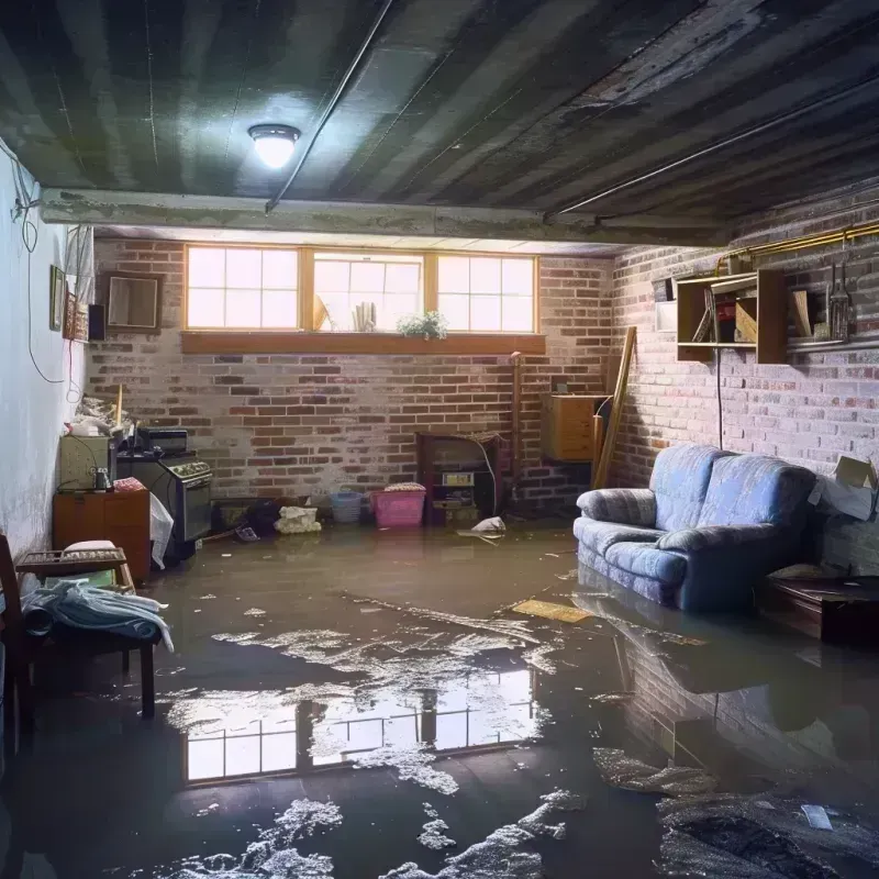 Flooded Basement Cleanup in Northfield, NH